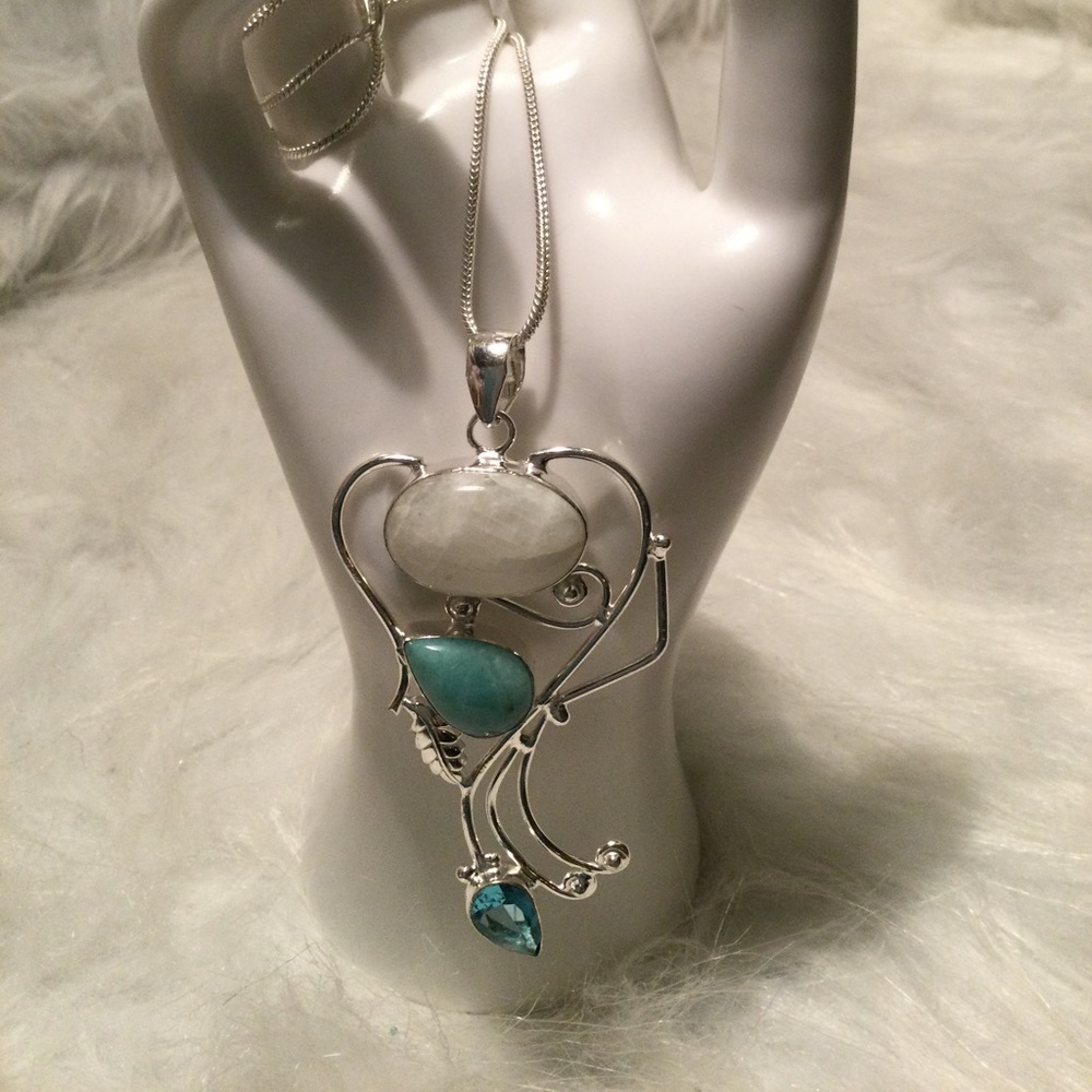 Sterling Silver Pendant Necklace